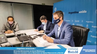 NOETINGER: LAS CLOACAS CADA VEZ MÁS CERCA DE SER UNA REALIDAD