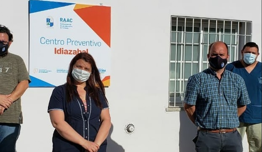 IDIAZÁBAL: Quedó inaugurado el Centro de Atención a pacientes con adicciones