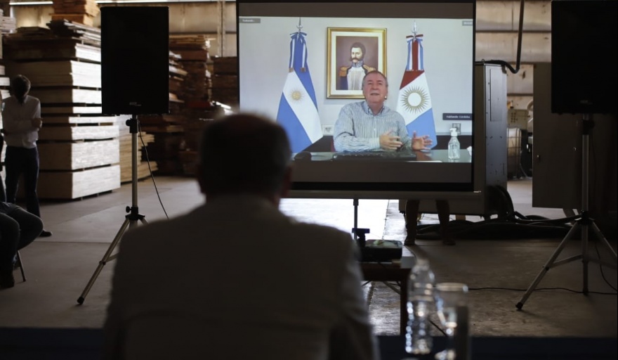 MORRISON: EL GOBERNADOR SCHIARETTI DEJÓ INAUGURADO EL PARQUE INDUSTRIAL