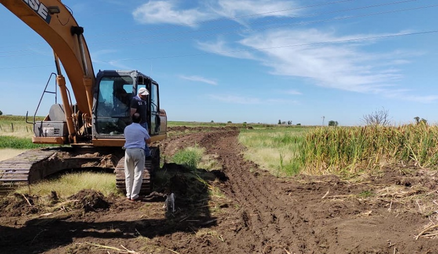 WENCESLAO ESCALANTE: COMENZÓ A EJECUTARSE LA OBRA DEL CANAL DE DESAGÜE PLUVIAL SUR