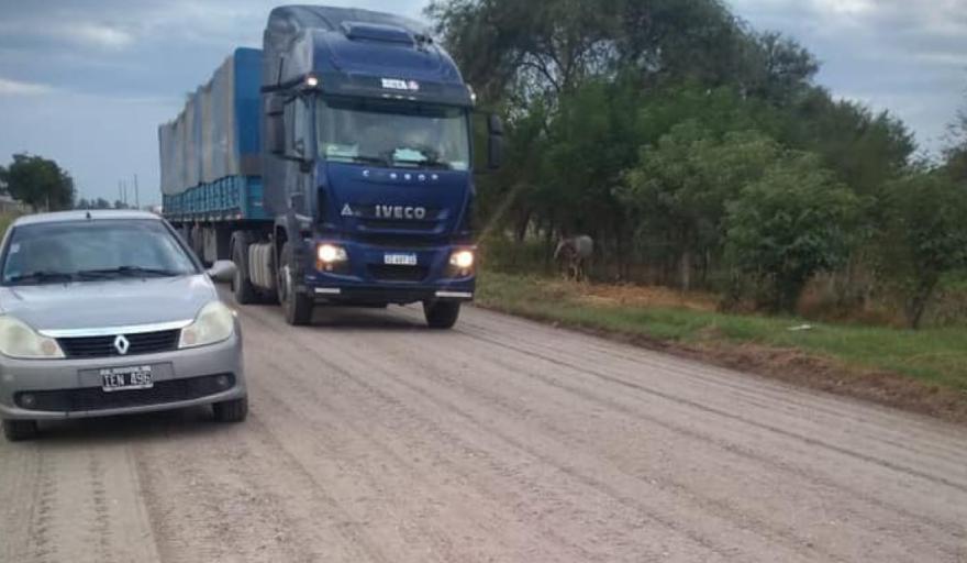 EL MUNICIPIO DE SAN MARCOS SUD FINALIZÓ LA OBRAS EN EL DESVÍO DEL TRÁNSITO PESADO