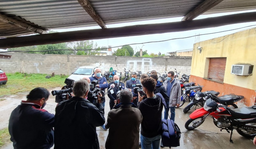 RUIDOS MOLESTOS: POR UNA INVESTIGACIÓN DE OFICIO DE UN FISCAL, SE LLEVARON A CABO EN RÍO CUARTO DIVERSOS ALLANAMIENTOS CON 58 MOTOS SECUESTRADAS