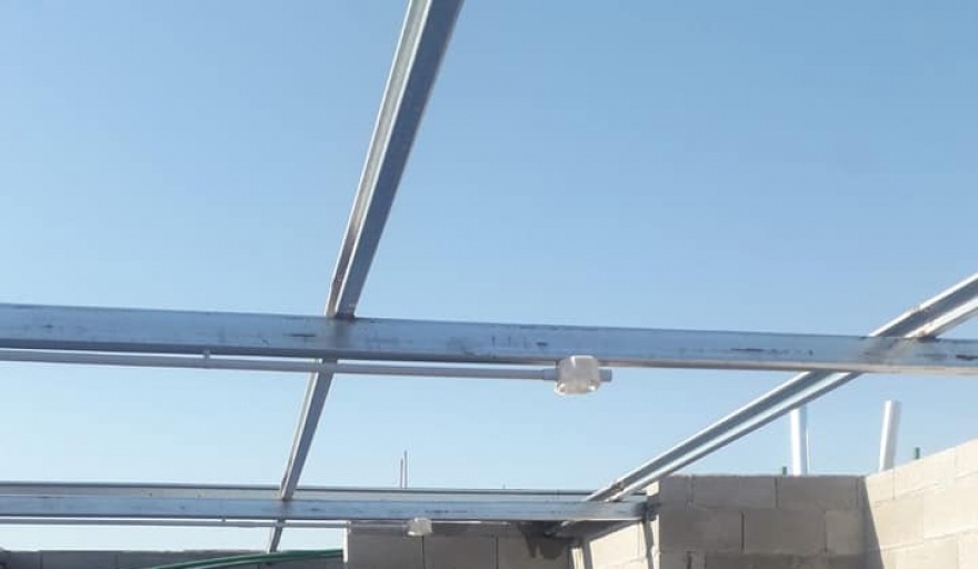 A PASO FIRME AVANZAN LAS OBRAS EN EL CLUB CENTRAL DE BELL VILLE