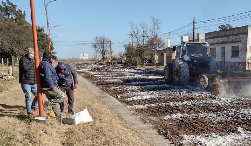 CINTRA: LA OBRA DE REPAVIMENTACIÓN DEL BV. SARMIENTO EN SU ETAPA FINAL