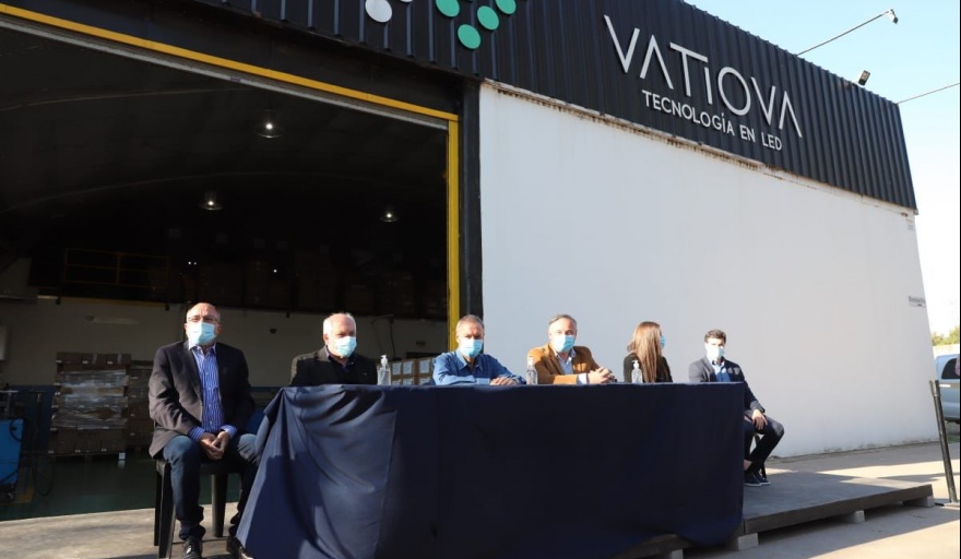 SCHIARETTI DEJÓ OFICIALIZADO EL PARQUE INDUSTRIAL DE JUSTINIANO POSSE