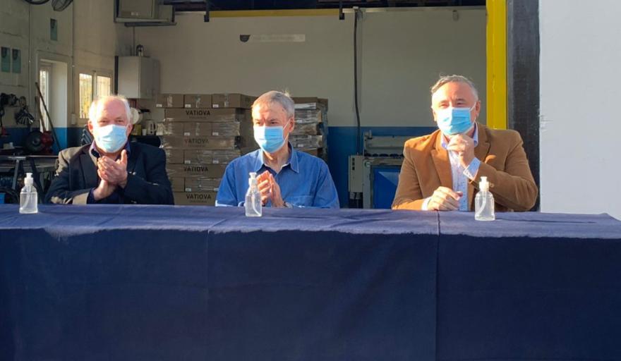 SCHIARETTI DEJÓ OFICIALIZADO EL PARQUE INDUSTRIAL DE JUSTINIANO POSSE