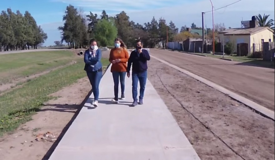 SAN ANTONIO DE LITÍN: IMPORTANTE OBRA PARA EL INGRESO Y EL ANILLO PERIMETRAL DE LA LOCALIDAD
