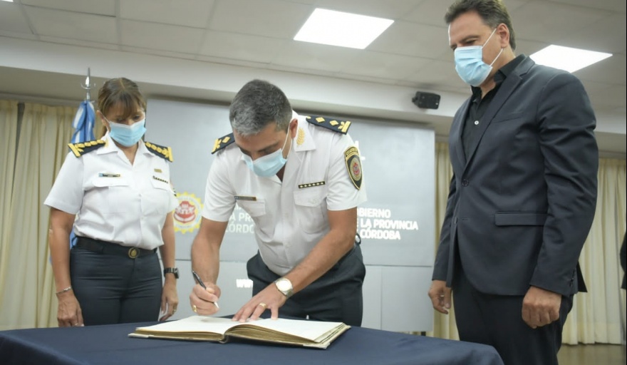 EL COMISARIO MAYOR MARCELO MARÍN, ASUMIÓ COMO DIRECTOR GENERAL DE PATRULLA RURAL DE LA POLICÍA DE CÓRDOBA