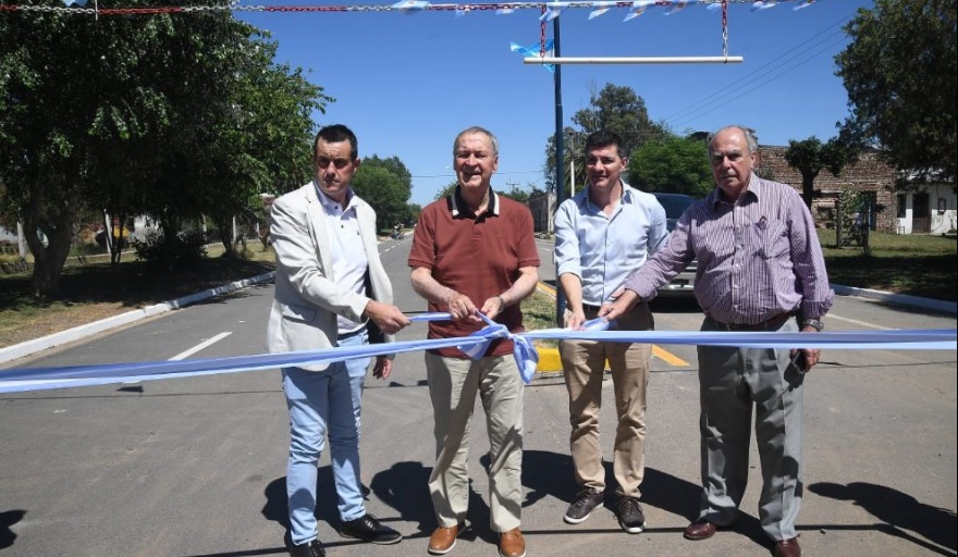 SCHIARETTI HABILITÓ OBRAS DE INFRAESTRUCTURA VIAL EN EL DEPARTAMENTO UNIÓN