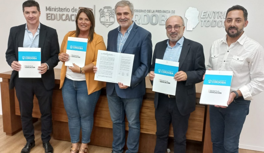 MILLONARIA INVERSIÓN PARA AMPLIAR EDIFICIOS ESCOLARES DE UNIÓN Y MARCOS JUÁREZ