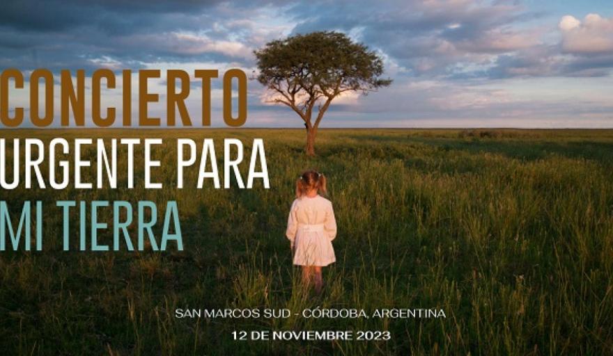 SAN MARCOS SUD TENDRÁ UN CONCIERTO URGENTE PARA MI TIERRA