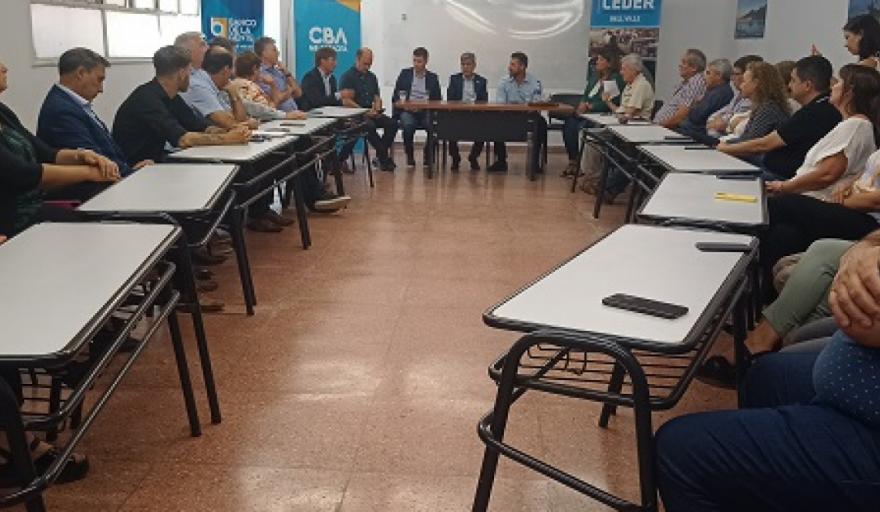 EL MINISTRO DE SEGURIDAD SE REUNIÓ CON LA COMUNIDAD REGIONAL UNIÓN EN LA CIUDAD CABECERA DEL DEPARTAMENTO.