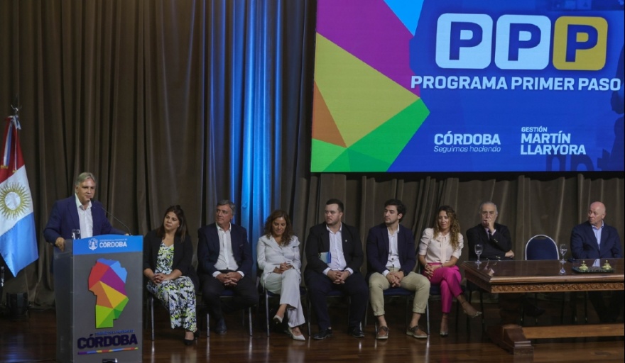 EL GOBERNADOR MARTÍN LLARYORA PRESENTÓ LA NUEVA EDICIÓN DEL PROGRAMA PRIMER PASO