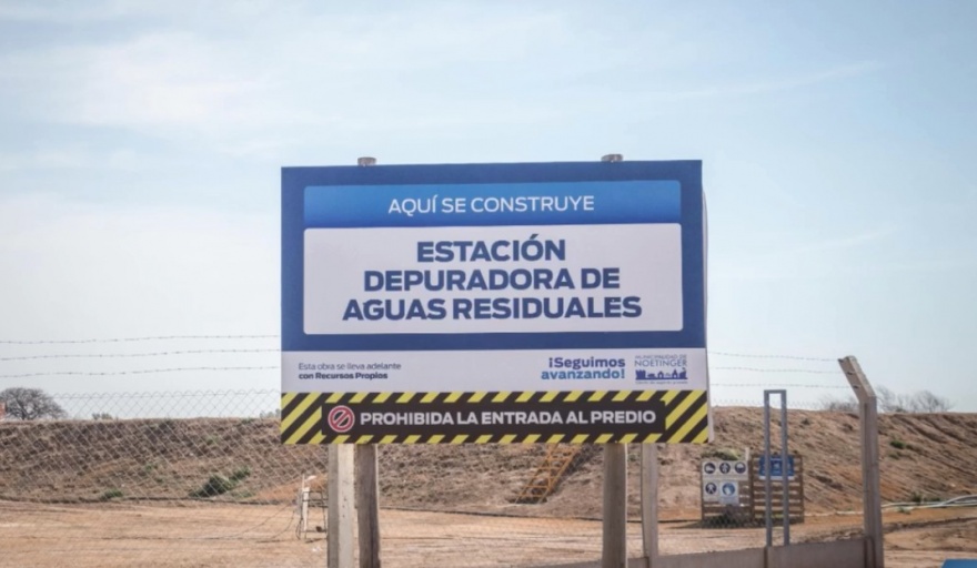 INAUGURARON ESTACIÓN DEPURADORA EN NOETINGER