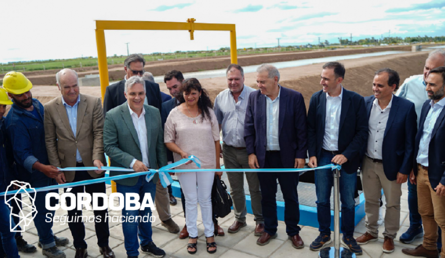LLARYORA INAUGURÓ EL ACUEDUCTO GANADERO MÁS GRANDE DE LA PROVINCIA