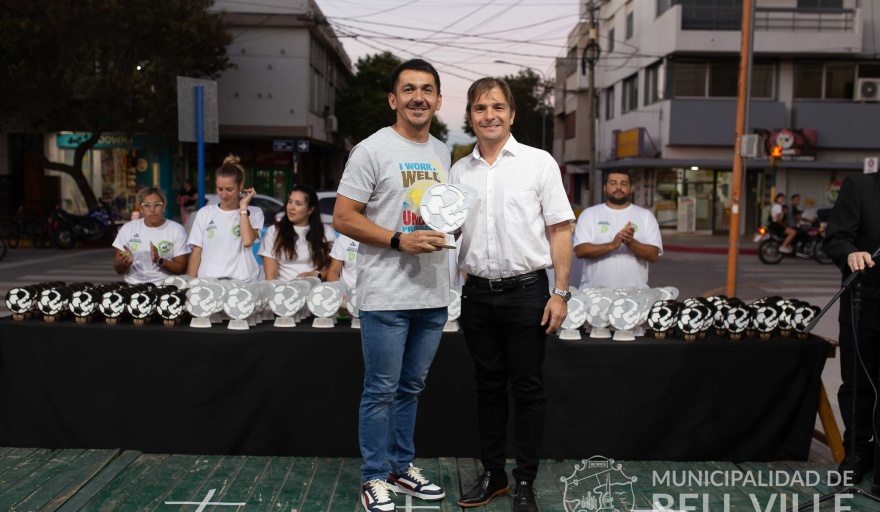 BELL VILLE CELEBRÓ A SUS DEPORTISTAS CON LOS PREMIOS "CONSAGRADOS"