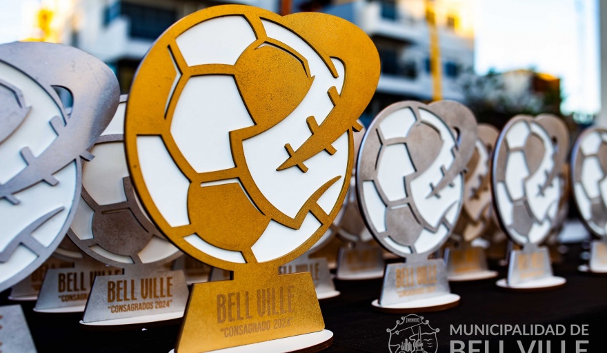 BELL VILLE CELEBRÓ A SUS DEPORTISTAS CON LOS PREMIOS "CONSAGRADOS"