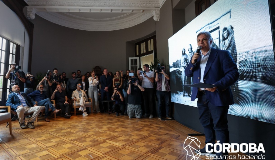 EL GOBERNADOR LLARYORA PRESENTÓ “CÓRDOBA DISTRITO AUDIOVISUAL”