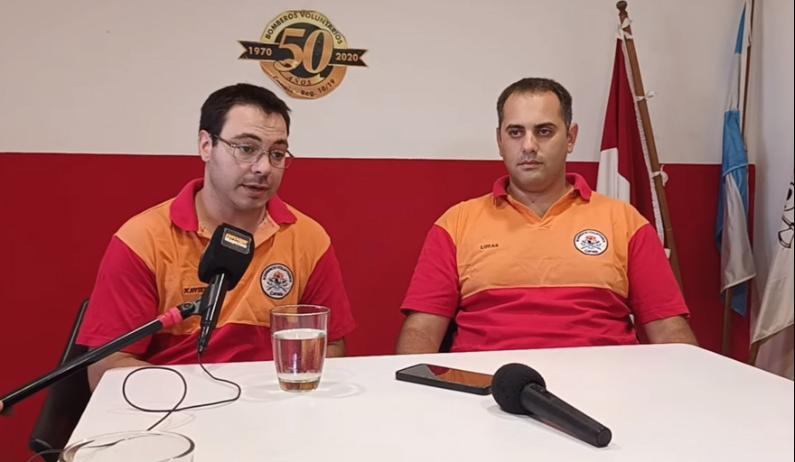 UN INCENDIO EN CANALS TERMINA CON AMENAZAS A BOMBEROS VOLUNTARIOS
