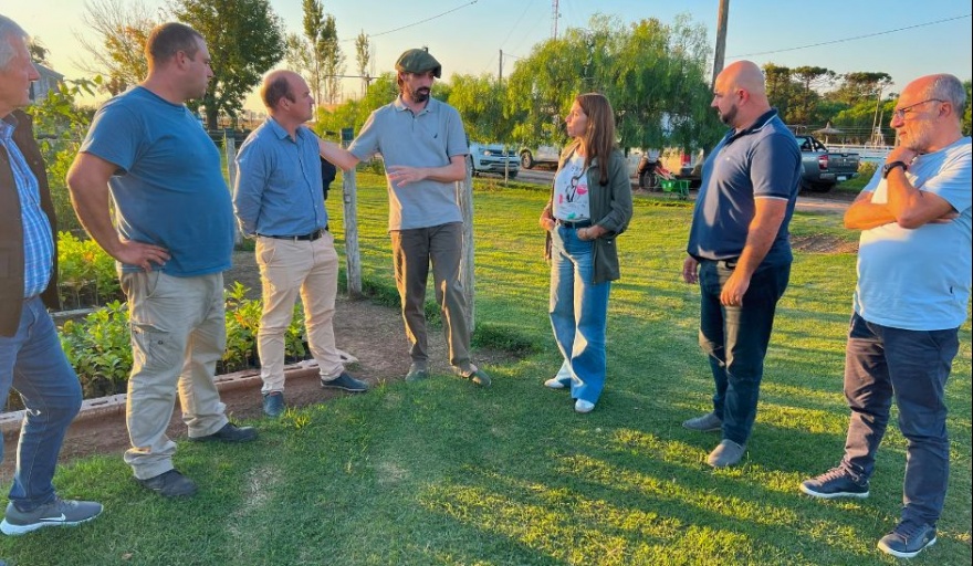LA MINISTRA VICTORIA FLORES RECORRIÓ VIAMONTE Y DESTACÓ EL TRABAJO LOCAL EN ECONOMÍA CIRCULAR
