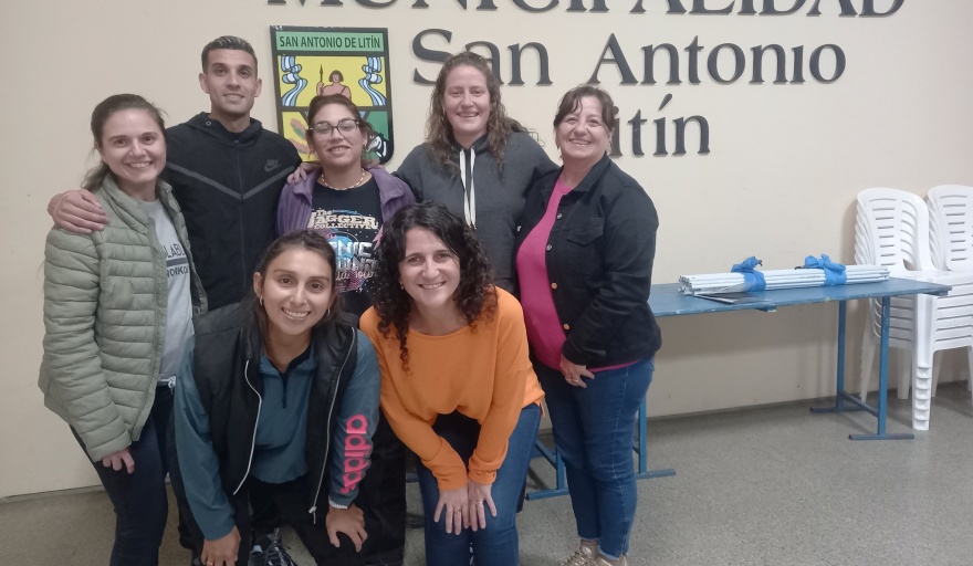 SAN ANTONIO DE LITÍN PRESENTÓ SU NUEVO GABINETE TRAS LA REESTRUCTURACIÓN