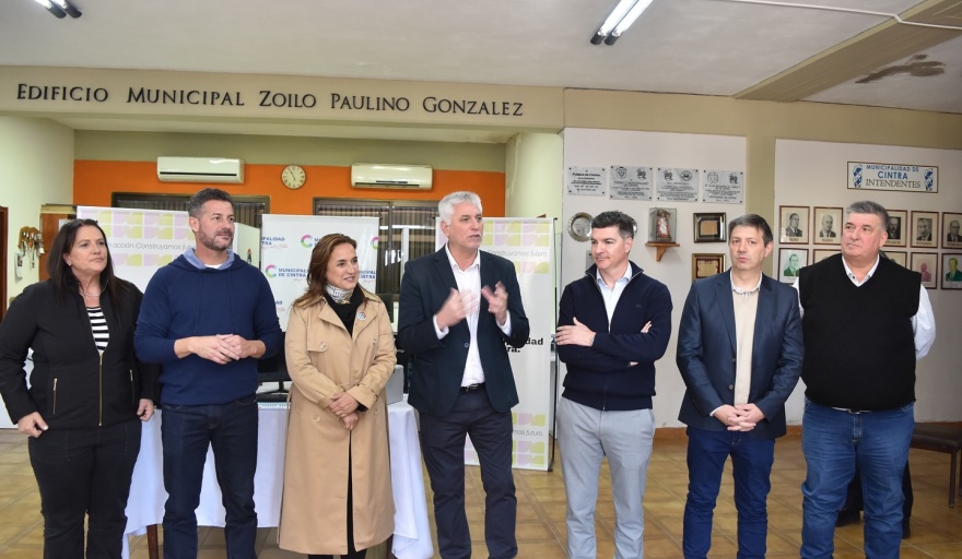 CENSO, PROGRAMAS Y OBRAS FORTALECEN EL DESARROLLO DE CINTRA