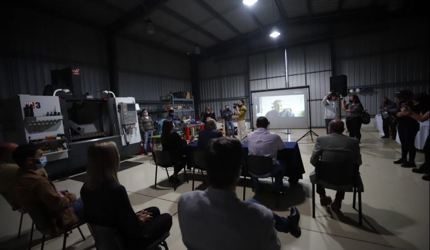 ORDOÑEZ: el Gobernador Schiaretti dejó inaugurado el Parque Industrial