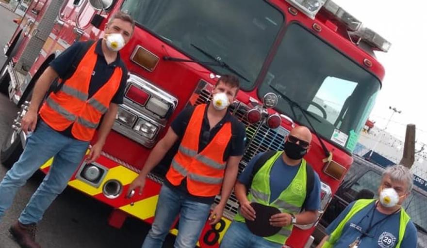 MONTE MAÍZ: Los Bomberos retiraron de la aduana en Zárate su nueva unidad