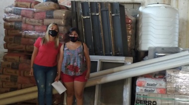 SAN MARCOS SUD: LA MUNICIPALIDAD ENTREGÓ KITS PARA LA CONSTRUCCIÓN DE 3 VIVIENDAS