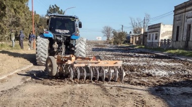 CINTRA: LA OBRA DE REPAVIMENTACIÓN DEL BV. SARMIENTO EN SU ETAPA FINAL