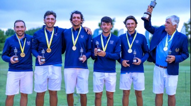 EL GOLFISTA BELLVILLENSE LEANDRO MIHAICH CAMPEÓN CON ARGENTINA EN LA COPA LOS ANDES