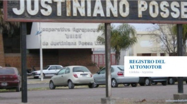 CIERRE DE 136 REGISTROS DEL AUTOMOTOR EN TODO EL PAÍS INCLUYE A JUSTINIANO POSSE