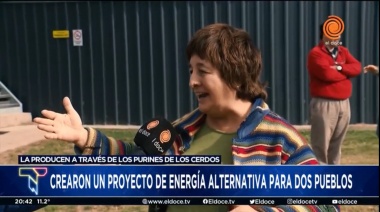 MONTE MAÍZ: CREARON UNA ALTERNATIVA SUSTENTABLE QUE ABASTECE DE ENERGÍA A DOS PUEBLOS