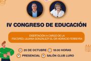 CINTRA SERÁ SEDE DEL IV CONGRESO DE EDUCACIÓN