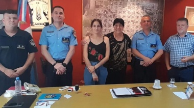 EL DIRECTOR DE LA DEPARTAMENTAL UNIÓN DE POLICIA VISITÓ LABORDE