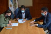 SAN MARCOS SUD: LA INTENDENTA CLAUDIA GODOY, FIRMÓ IMPORTANTE CONVENIO DE FORTALECIMIENTO SANITARIO