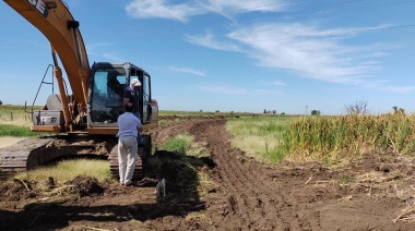 WENCESLAO ESCALANTE: COMENZÓ A EJECUTARSE LA OBRA DEL CANAL DE DESAGÜE PLUVIAL SUR