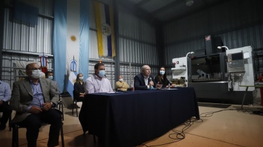 ORDOÑEZ: el Gobernador Schiaretti dejó inaugurado el Parque Industrial