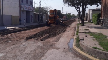 BALLESTEROS: dieron inicio las obras preliminares para pavimentar calles
