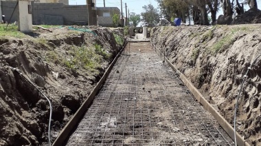 IDIAZÁBAL: Avanza a buen ritmo la obra de canalización del Desagüe Norte