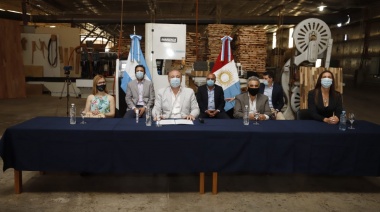 MORRISON: EL GOBERNADOR SCHIARETTI DEJÓ INAUGURADO EL PARQUE INDUSTRIAL
