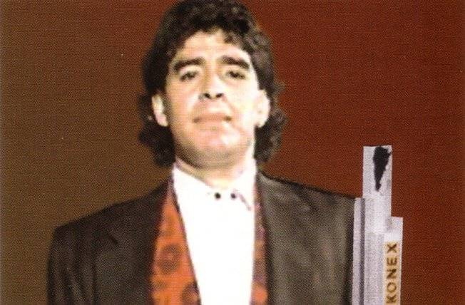Diego Maradona, Konex de Brillante año 1990