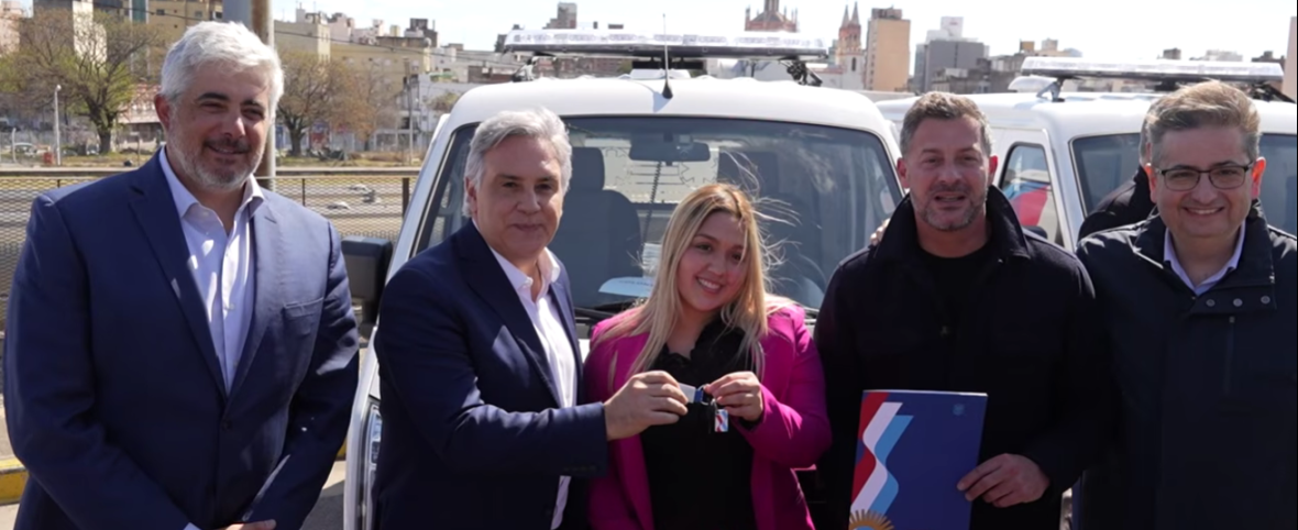 COLONIA BREMEN INCORPORÓ UNA AMBULANCIA DE MEDIANA COMPLEJIDAD PARA RESPONDER ANTE EMERGENCIAS