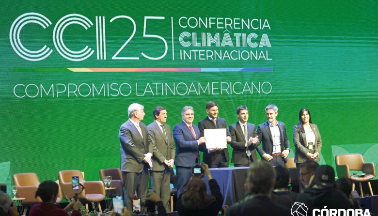 ANTE MÁS DE 5.500 ASISTENTES, LLARYORA ENCABEZÓ LA CONFERENCIA CLIMÁTICA INTERNACIONAL