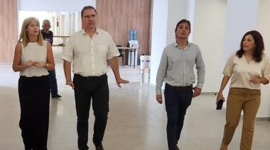 FERREYRA RECORRIÓ OBRAS DE INFRAESTRUCTURA ESCOLAR EN BELL VILLE