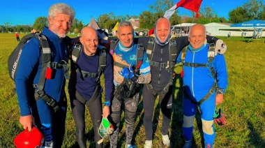 BELL VILLE BRILLÓ EN EL CAMPEONATO NACIONAL DE PARACAIDISMO EN ALTA GRACIA