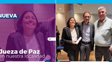 ANALÍA ACOSTA ASUMIÓ COMO NUEVA JUEZA DE PAZ DE ALTO ALEGRE