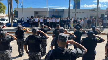 INAUGURARON LA REMODELACIÓN DE LA COMISARÍA DE DISTRITO