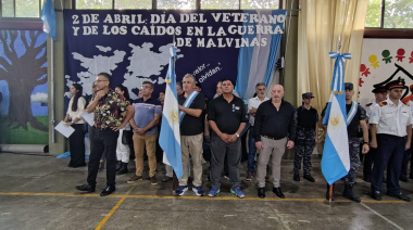 ACTO DEL VETERANO Y LOS CAÍDOS EN LA GUERRA DE MALVINAS EN BELL VILLE