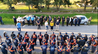 BELL VILLE: IMPORTANTE OPERATIVO INTERFUERZAS CON MAS DE 100 EFECTIVOS